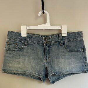 Hollister Light Blue Jean Shorts